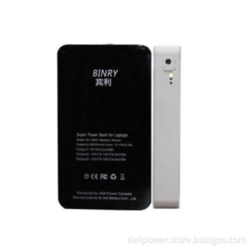Double USB and DC, High-capacity Intelligent Power System with 36,000mAh Capacity
